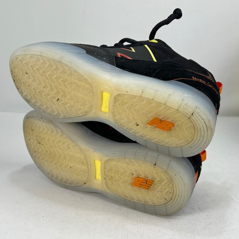 【中古品】【メンズ】 NEWBALANCE×ROLAND ニューバランス ローランド NM808LRO NUMERIC TIAGO LEMOS BLACK SIZE:27.5cm シューレース.チャーム.箱有 スニーカー シューズ 靴 162-260816-io-09-fuzh 万代Net店