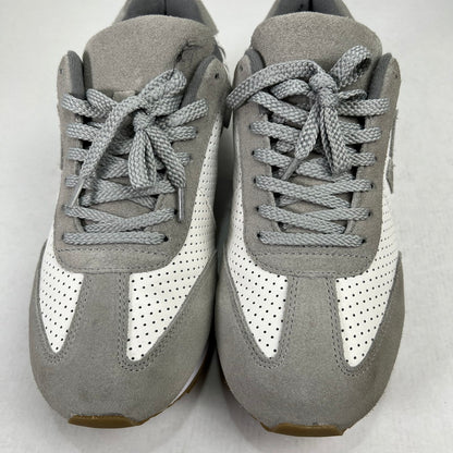 【中古品】【メンズ】 SANGACIO サンガッチョ BRANDALISED ブランダライズド にゅーずスニーカー GRAY SIZE:27.0cm 箱付属 スニーカー 靴 ※外箱に汚れあり 162-260816-io-08-fuzh カラー：グレー 万代Net店