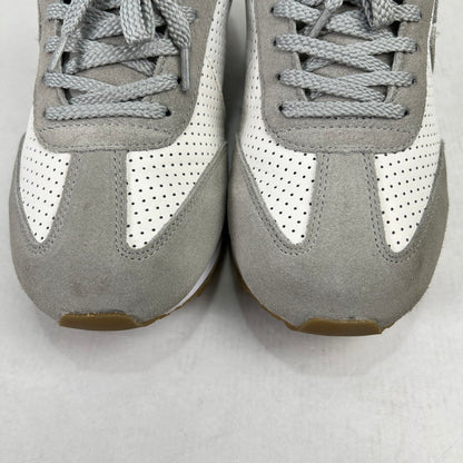 【中古品】【メンズ】 SANGACIO サンガッチョ BRANDALISED ブランダライズド にゅーずスニーカー GRAY SIZE:27.0cm 箱付属 スニーカー 靴 ※外箱に汚れあり 162-260816-io-08-fuzh カラー：グレー 万代Net店