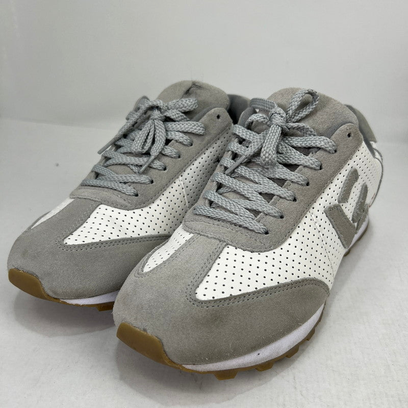 【中古品】【メンズ】 SANGACIO サンガッチョ BRANDALISED ブランダライズド にゅーずスニーカー GRAY SIZE:27.0cm 箱付属 スニーカー 靴 ※外箱に汚れあり 162-260816-io-08-fuzh カラー：グレー 万代Net店