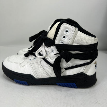 【中古品】【メンズ】 SAINT LAURENT PARIS サンローラン・パリ 686093 SMITH SNEAKER スミス スニーカー シューズ SIZE:42 箱付属 靴 ※使用感あり 164-260816-io-06-fuzh 万代Net店