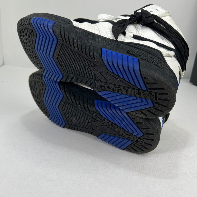 【中古品】【メンズ】 SAINT LAURENT PARIS サンローラン・パリ 686093 SMITH SNEAKER スミス スニーカー シューズ SIZE:42 箱付属 靴 ※使用感あり 164-260816-io-06-fuzh 万代Net店
