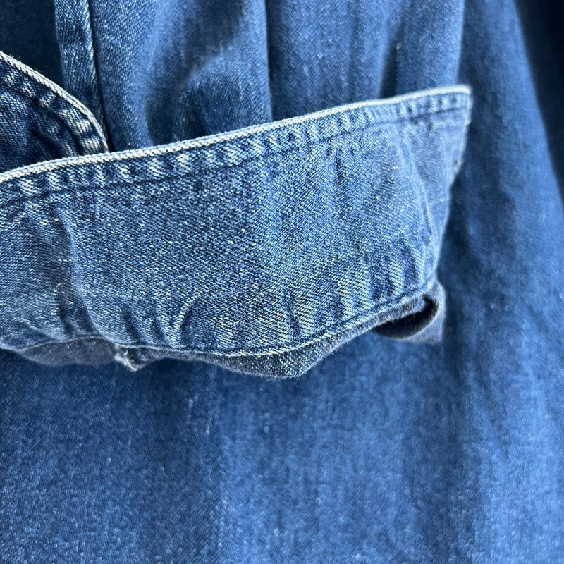 【中古品】【メンズ】 LEVIS リーバイス DIAMOND LABEL ダイヤモンドレーベル デニム シャツ INDIGO/SIZE:L ※使用感あり 147-260919-io-19-fuzh カラー：インディゴ 万代Net店