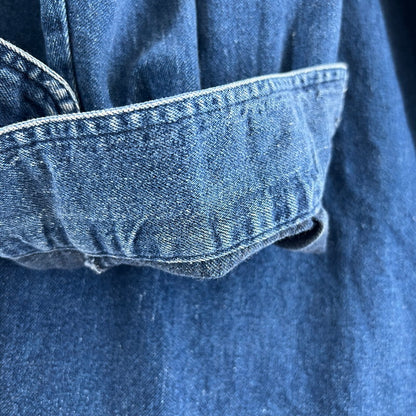 【中古品】【メンズ】 LEVIS リーバイス DIAMOND LABEL ダイヤモンドレーベル デニム シャツ INDIGO/SIZE:L ※使用感あり 147-260919-io-19-fuzh カラー：インディゴ 万代Net店