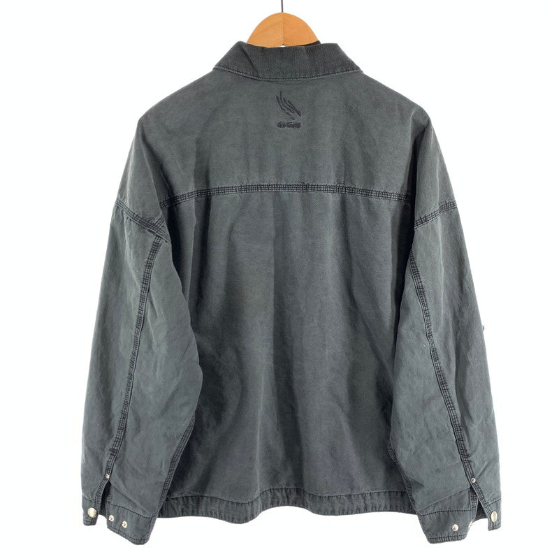 【中古品】【メンズ】 WILDTHINGS ワイルドシングス WT25129AD RURAL DUCK JACKET ダックジャケット スウィングトップ アウター ブランド 古着 ブルゾン 145-260815-gm-19-fuzh サイズ：L カラー：グレー 万代Net店