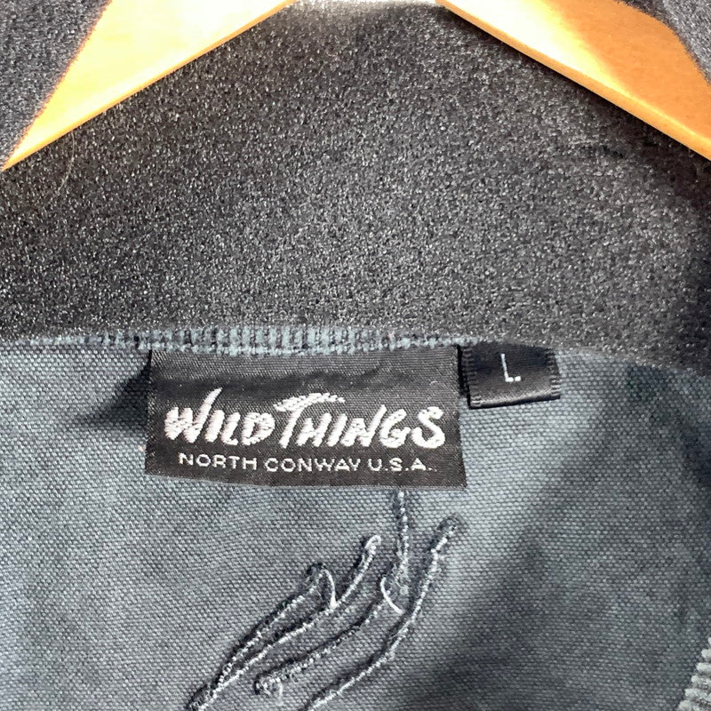 【中古品】【メンズ】 WILDTHINGS ワイルドシングス WT25129AD RURAL DUCK JACKET ダックジャケット スウィングトップ アウター ブランド 古着 ブルゾン 145-260815-gm-19-fuzh サイズ：L カラー：グレー 万代Net店