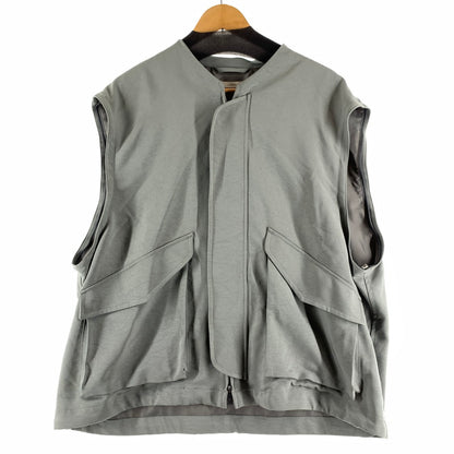 【中古品】【メンズ】 LIDNM リドム IM21aw04353-55-03 ジャケット ベスト 2WAY GREEN SIZE:L 140-260818-io-10-fuzh カラー：グリーン 万代Net店