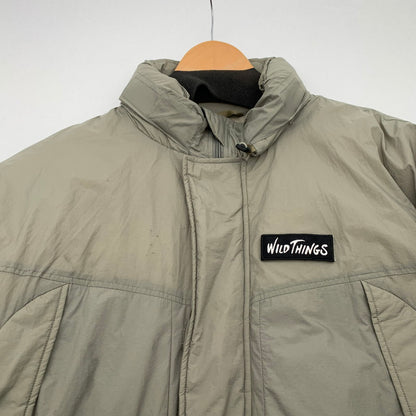 【中古品】【メンズ】 WILD THINGS WT22419SN-DI DOWN JACKET ダウンジャケット アウター ブランド 古着 144-260815-gm-12-fuzh サイズ：M カラー：カーキ 万代Net店