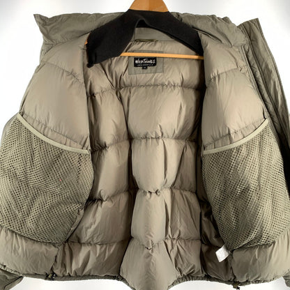【中古品】【メンズ】 WILD THINGS WT22419SN-DI DOWN JACKET ダウンジャケット アウター ブランド 古着 144-260815-gm-12-fuzh サイズ：M カラー：カーキ 万代Net店
