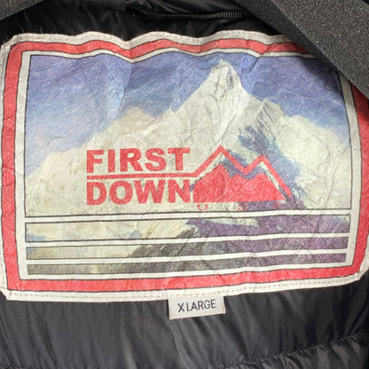 【中古品】【メンズ】 FIRST DOWN ダウンジャケット アウター ブランド 古着 144-260815-gm-15-fuzh サイズ：XL カラー：ブルー 万代Net店