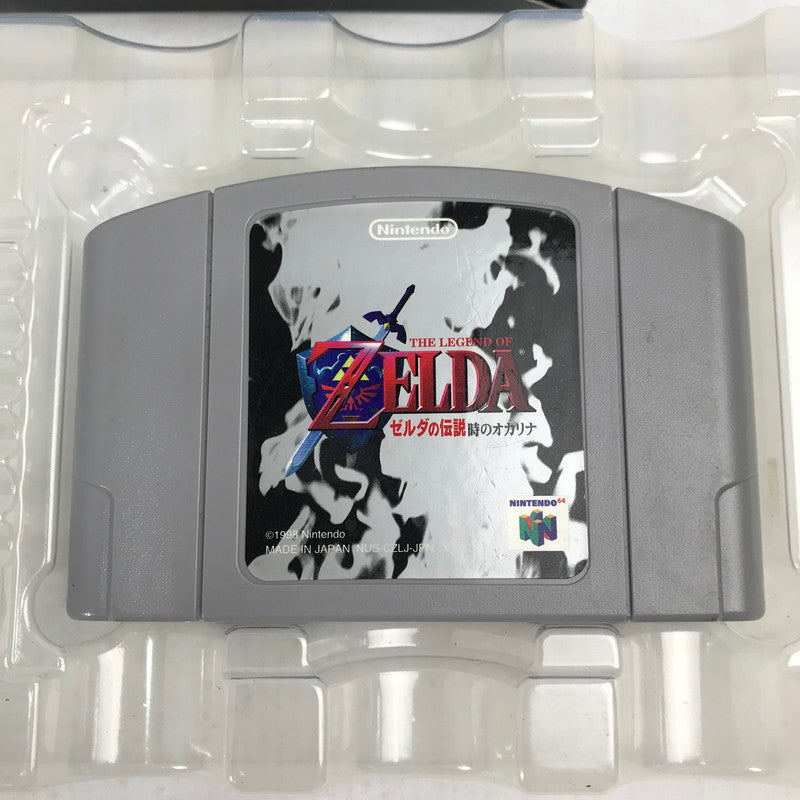 【中古品】 N64 ゼルダの伝説 時のオカリナ 取説箱傷み 023-260818-MO-01-fuzh 万代Net店