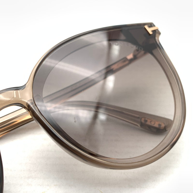 【中古品】【メンズ】 TOMFORD TF0807K アジアンフィット サングラス メガネ アイウェア 203-260815-gm-64-fuzh サイズ：63-17 カラー：クリアブラウン 万代Net店