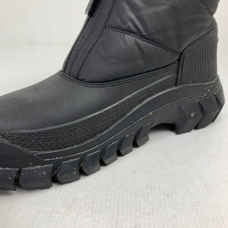 【中古品】【メンズ】 HUNTER ハンター INTREPID ANKLE ZIP SNOW BOOT イントレピッド アンクル ジップ スノーブーツ ブーツ 靴 163-260928-mh-20-fuzh サイズ：27cm カラー：ブラック 万代Net店