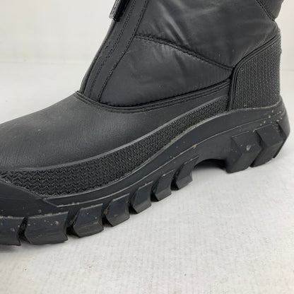 【中古品】【メンズ】 HUNTER ハンター INTREPID ANKLE ZIP SNOW BOOT イントレピッド アンクル ジップ スノーブーツ ブーツ 靴 163-260928-mh-20-fuzh サイズ：27cm カラー：ブラック 万代Net店