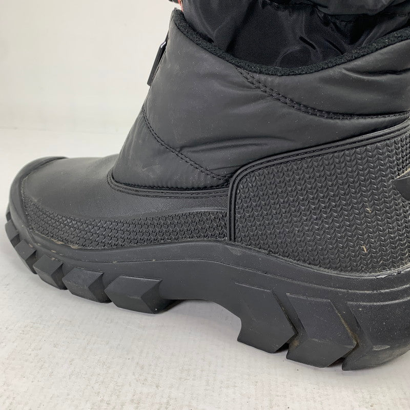 【中古品】【メンズ】 HUNTER ハンター INTREPID ANKLE ZIP SNOW BOOT イントレピッド アンクル ジップ スノーブーツ ブーツ 靴 163-260928-mh-20-fuzh サイズ：27cm カラー：ブラック 万代Net店