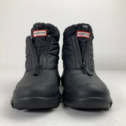 【中古品】【メンズ】 HUNTER ハンター INTREPID ANKLE ZIP SNOW BOOT イントレピッド アンクル ジップ スノーブーツ ブーツ 靴 163-260928-mh-20-fuzh サイズ：27cm カラー：ブラック 万代Net店