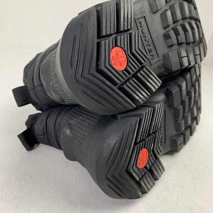 【中古品】【メンズ】 HUNTER ハンター INTREPID ANKLE ZIP SNOW BOOT イントレピッド アンクル ジップ スノーブーツ ブーツ 靴 163-260928-mh-20-fuzh サイズ：27cm カラー：ブラック 万代Net店