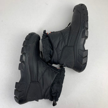 【中古品】【メンズ】 HUNTER ハンター INTREPID ANKLE ZIP SNOW BOOT イントレピッド アンクル ジップ スノーブーツ ブーツ 靴 163-260928-mh-20-fuzh サイズ：27cm カラー：ブラック 万代Net店