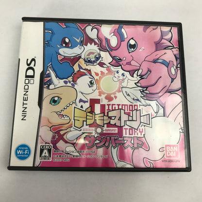 【中古品】 デジモンストーリー サンバースト Nintendo DS レトロゲーム ゲームソフト 動作確認済 ※表紙傷み・水濡れ・日焼けあり [CERO区分_A / 全年齢対象商品] 023-260816-io-31-fuz 万代Net店