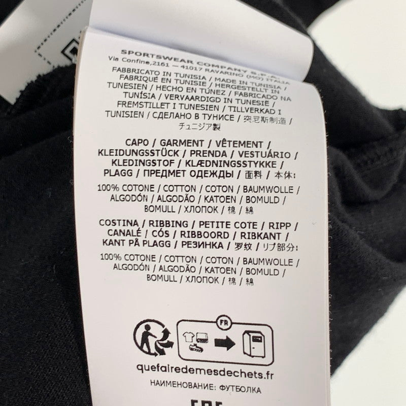 【中古品】【メンズ】 STONE ISLAND ストーンアイランド L1S152100001 SS TEE 半袖Tシャツ 短丈 カットソー ブランド 古着 プリント 141-260815-gm-16-fuzh サイズ：S カラー：ブラック 万代Net店