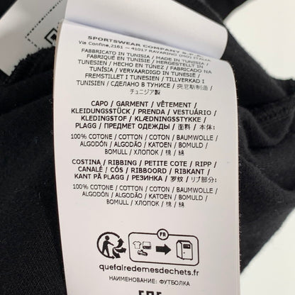 【中古品】【メンズ】 STONE ISLAND ストーンアイランド L1S152100001 SS TEE 半袖Tシャツ 短丈 カットソー ブランド 古着 プリント 141-260815-gm-16-fuzh サイズ：S カラー：ブラック 万代Net店