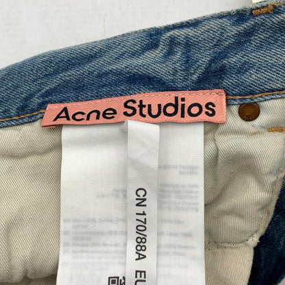 【中古品】【メンズ】 ACNE STUDIOS アクネストゥディオズ 2021M TRAFALGAR ルーズフィットジーンズ デニム ボトムス 152-260815-gm-36-fuzh サイズ：EUR32 カラー：ブルー 万代Net店