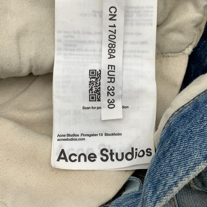【中古品】【メンズ】 ACNE STUDIOS アクネストゥディオズ 2021M TRAFALGAR ルーズフィットジーンズ デニム ボトムス 152-260815-gm-36-fuzh サイズ：EUR32 カラー：ブルー 万代Net店