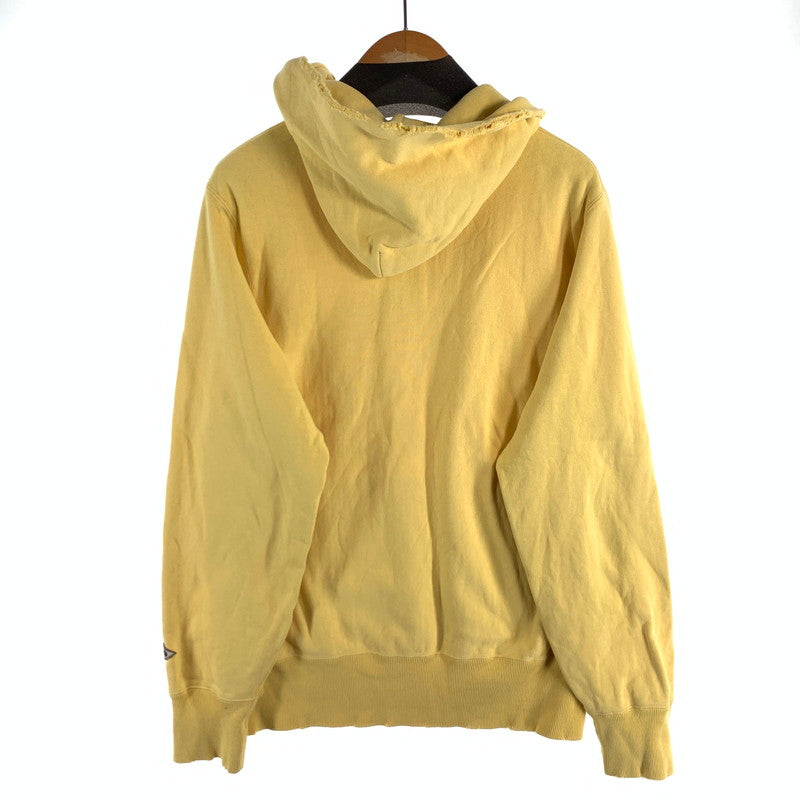 【中古品】【メンズ】 HYSTERIC GLAMOUR ヒステリックグラマー 4CF-0891 PARKER パーカー トップス ブランド 古着 ダメージ加工 140-260815-gm-03-fuzh サイズ：S カラー：イエロー 万代Net店