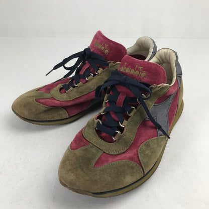 【中古品】【メンズ】 DIADORA HERITAGE ディアドラ ヘリテージ EQUIPE S.SW エキップ スニーカー 靴 163-260930-mh-15-fuzh サイズ：27.5cm カラー：バイオレット プルーン 万代Net店