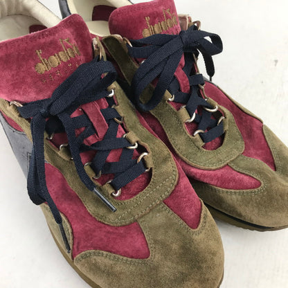 【中古品】【メンズ】 DIADORA HERITAGE ディアドラ ヘリテージ EQUIPE S.SW エキップ スニーカー 靴 163-260930-mh-15-fuzh サイズ：27.5cm カラー：バイオレット プルーン 万代Net店