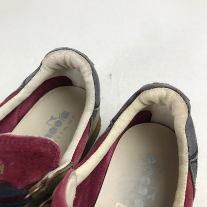 【中古品】【メンズ】 DIADORA HERITAGE ディアドラ ヘリテージ EQUIPE S.SW エキップ スニーカー 靴 163-260930-mh-15-fuzh サイズ：27.5cm カラー：バイオレット プルーン 万代Net店