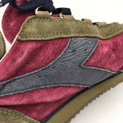 【中古品】【メンズ】 DIADORA HERITAGE ディアドラ ヘリテージ EQUIPE S.SW エキップ スニーカー 靴 163-260930-mh-15-fuzh サイズ：27.5cm カラー：バイオレット プルーン 万代Net店