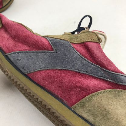 【中古品】【メンズ】 DIADORA HERITAGE ディアドラ ヘリテージ EQUIPE S.SW エキップ スニーカー 靴 163-260930-mh-15-fuzh サイズ：27.5cm カラー：バイオレット プルーン 万代Net店