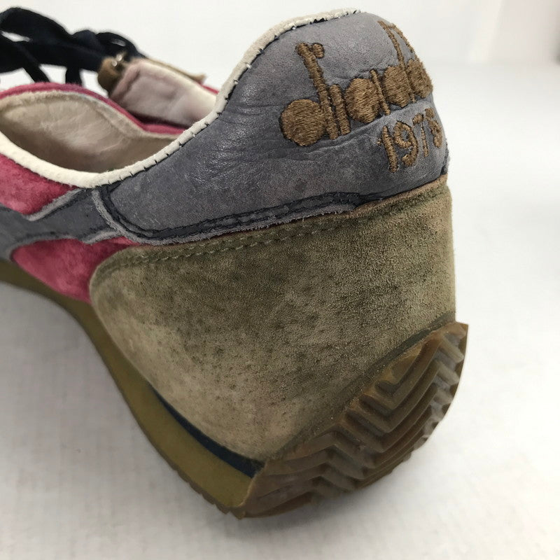 【中古品】【メンズ】 DIADORA HERITAGE ディアドラ ヘリテージ EQUIPE S.SW エキップ スニーカー 靴 163-260930-mh-15-fuzh サイズ：27.5cm カラー：バイオレット プルーン 万代Net店