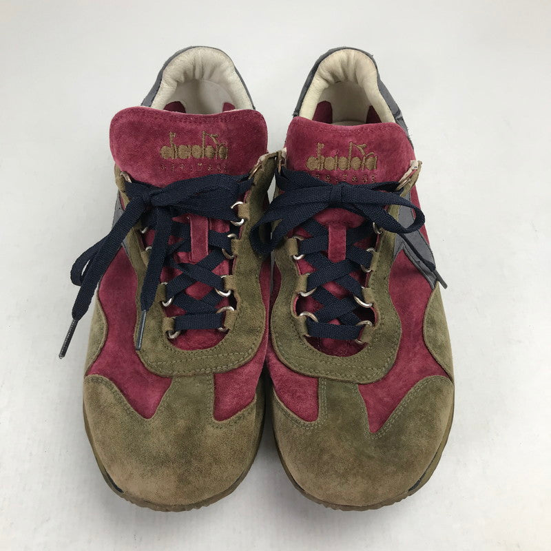 【中古品】【メンズ】 DIADORA HERITAGE ディアドラ ヘリテージ EQUIPE S.SW エキップ スニーカー 靴 163-260930-mh-15-fuzh サイズ：27.5cm カラー：バイオレット プルーン 万代Net店