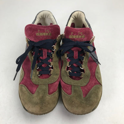 【中古品】【メンズ】 DIADORA HERITAGE ディアドラ ヘリテージ EQUIPE S.SW エキップ スニーカー 靴 163-260930-mh-15-fuzh サイズ：27.5cm カラー：バイオレット プルーン 万代Net店