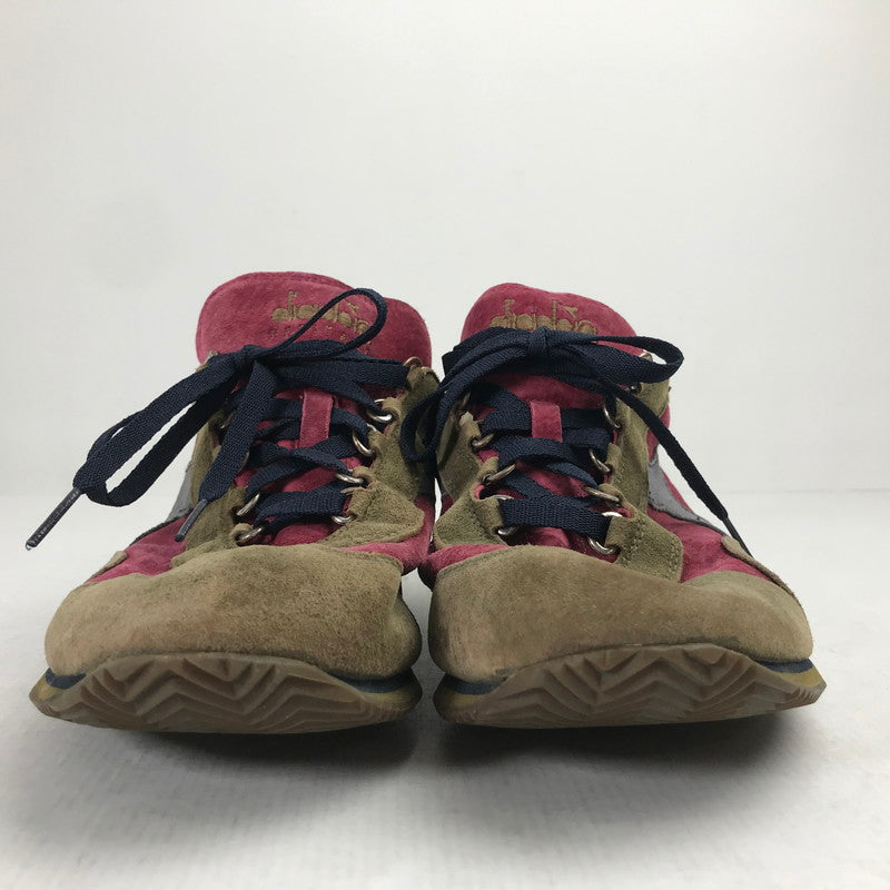【中古品】【メンズ】 DIADORA HERITAGE ディアドラ ヘリテージ EQUIPE S.SW エキップ スニーカー 靴 163-260930-mh-15-fuzh サイズ：27.5cm カラー：バイオレット プルーン 万代Net店