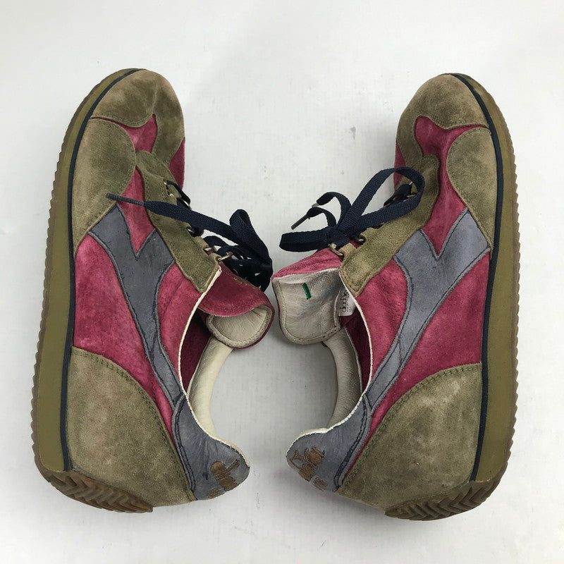 【中古品】【メンズ】 DIADORA HERITAGE ディアドラ ヘリテージ EQUIPE S.SW エキップ スニーカー 靴 163-260930-mh-15-fuzh サイズ：27.5cm カラー：バイオレット プルーン 万代Net店
