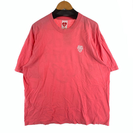 【中古品】【メンズ】 GIRLS DONT CRY 半袖Tシャツ カットソー ブランド 古着 142-260815-gm-05-fuzh サイズ：XL カラー：ピンク 万代Net店
