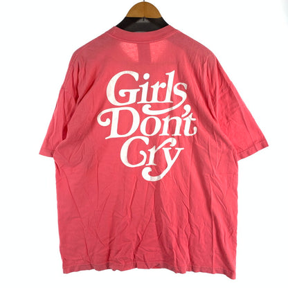 【中古品】【メンズ】 GIRLS DONT CRY 半袖Tシャツ カットソー ブランド 古着 142-260815-gm-05-fuzh サイズ：XL カラー：ピンク 万代Net店