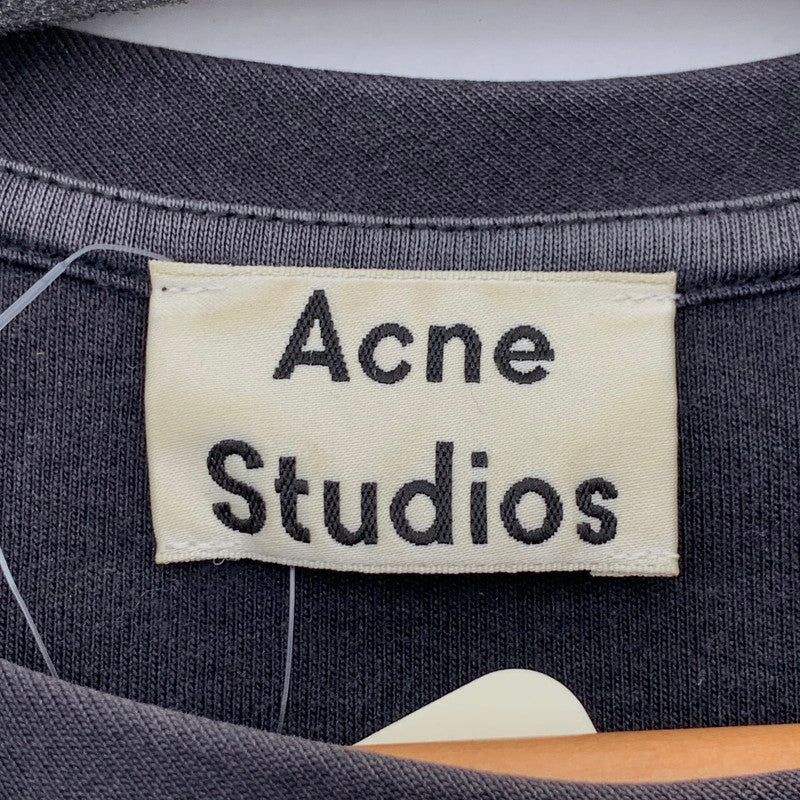 【中古品】【メンズ】 ACNE STUDIOS アクネストゥディオズ 半袖Tシャツ カットソー ブランド 古着 141-260815-gm-08-fuzh サイズ：S カラー：ブラック 万代Net店