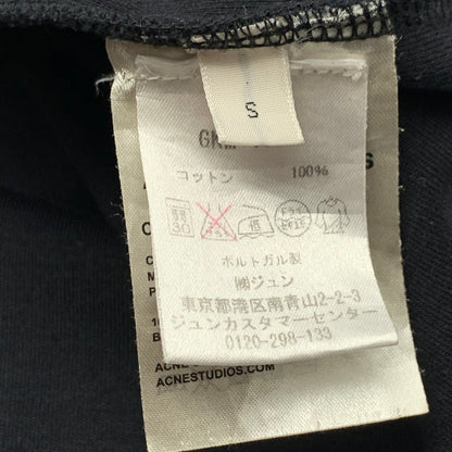 【中古品】【メンズ】 ACNE STUDIOS アクネストゥディオズ 半袖Tシャツ カットソー ブランド 古着 141-260815-gm-08-fuzh サイズ：S カラー：ブラック 万代Net店