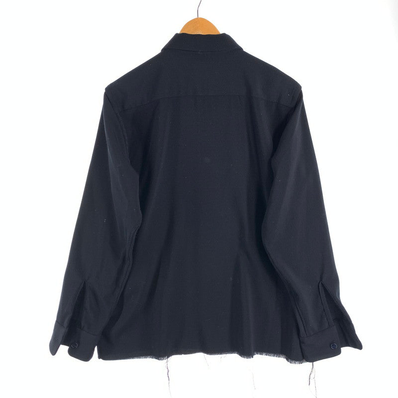 【中古品】【メンズ】 NEEDLES ニードルス HM158 C.O.B. ONE-UP SHIRT 半袖シャツ トップス ブランド 古着 140-260815-gm-01-fuzh サイズ：M カラー：ブラック 万代Net店
