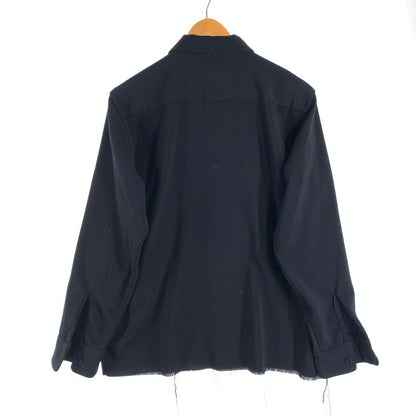 【中古品】【メンズ】 NEEDLES ニードルス HM158 C.O.B. ONE-UP SHIRT 半袖シャツ トップス ブランド 古着 140-260815-gm-01-fuzh サイズ：M カラー：ブラック 万代Net店