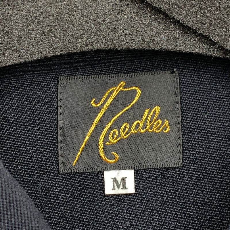 【中古品】【メンズ】 NEEDLES ニードルス HM158 C.O.B. ONE-UP SHIRT 半袖シャツ トップス ブランド 古着 140-260815-gm-01-fuzh サイズ：M カラー：ブラック 万代Net店
