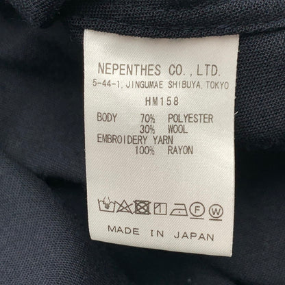 【中古品】【メンズ】 NEEDLES ニードルス HM158 C.O.B. ONE-UP SHIRT 半袖シャツ トップス ブランド 古着 140-260815-gm-01-fuzh サイズ：M カラー：ブラック 万代Net店