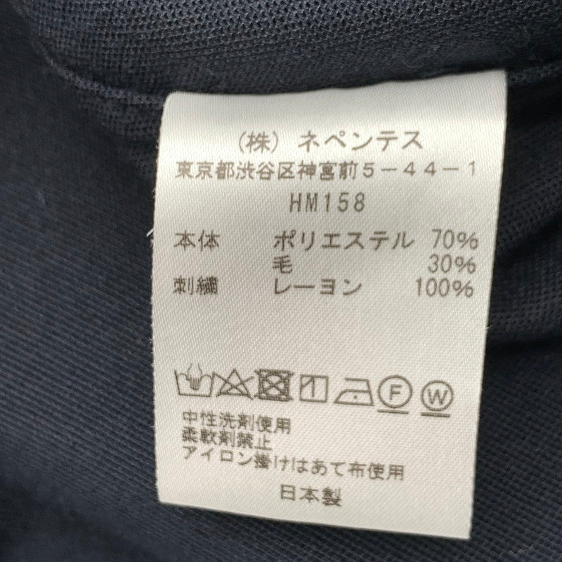 【中古品】【メンズ】 NEEDLES ニードルス HM158 C.O.B. ONE-UP SHIRT 半袖シャツ トップス ブランド 古着 140-260815-gm-01-fuzh サイズ：M カラー：ブラック 万代Net店