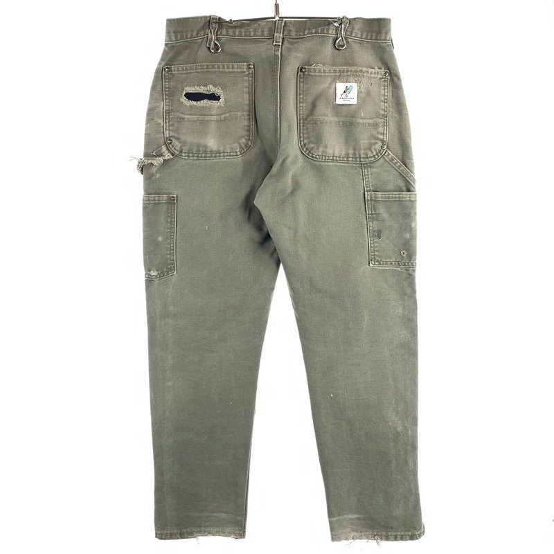 【中古品】【メンズ】 INNOCENCE ダブルニーペインターパンツ ボトムス ブランド 古着 153-260815-gm-02-fuzh サイズ：33 カラー：カーキ 万代Net店