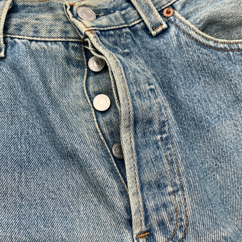 【中古品】【メンズ】 MINDSEEKER LEVIS 501 リメイクパッチデザインデニムパンツ ボトムス ブランド 古着 153-260815-gm-04-fuzh サイズ：W30 カラー：ブルー 万代Net店