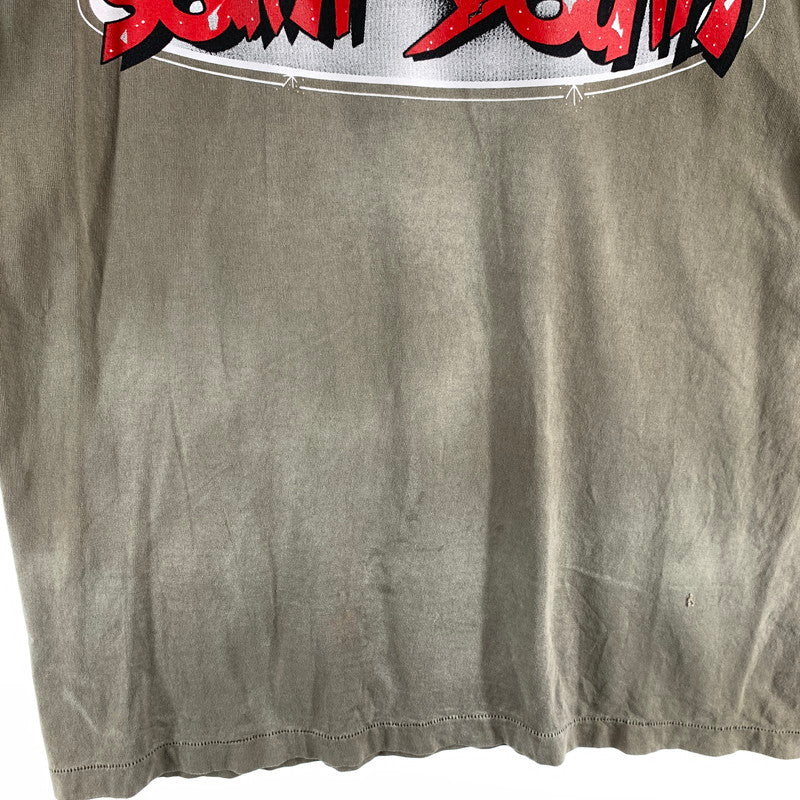 【中古品】【メンズ】 SAINT MICHAEL SM-S22-0000-024 IN HEAVEN SS TEE 141-260815-gm-11-fuzh サイズ：L カラー：カーキ 万代Net店